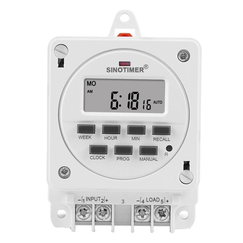 Releu temporizat programabil monofazic 16A SINOTIMER TM618E-2