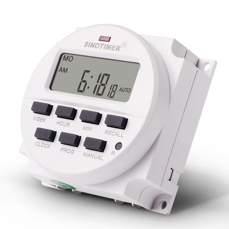 Releu temporizat programabil monofazic 16A SINOTIMER TM618N-2 Releu temporizat programabil monofazic 16A SINOTIMER TM618N-2