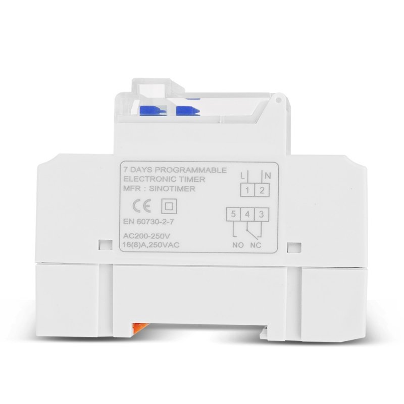 Releu temporizat programabil monofazic 230V 16A SINOTIMER TM919A-2-16A Releu temporizat programabil monofazic 230V 16A SINOTIMER TM919A-2-16A