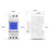 Releu temporizat programabil monofazic 230V 16A SINOTIMER TM929AKL
