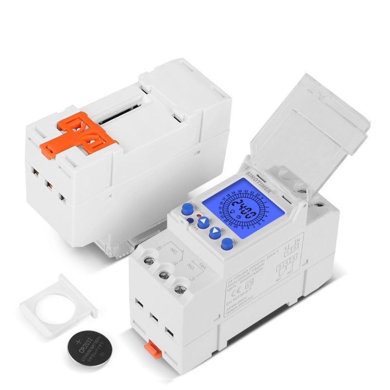 Releu temporizat programabil monofazic 230V 16A SINOTIMER TM929AKL