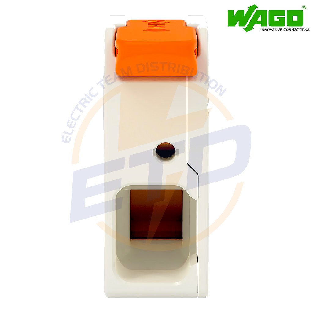 Conector cu 1 pol pentru conductor de 16 mmp WAGO 832-1101-011-000 Mama fara blocaj 4