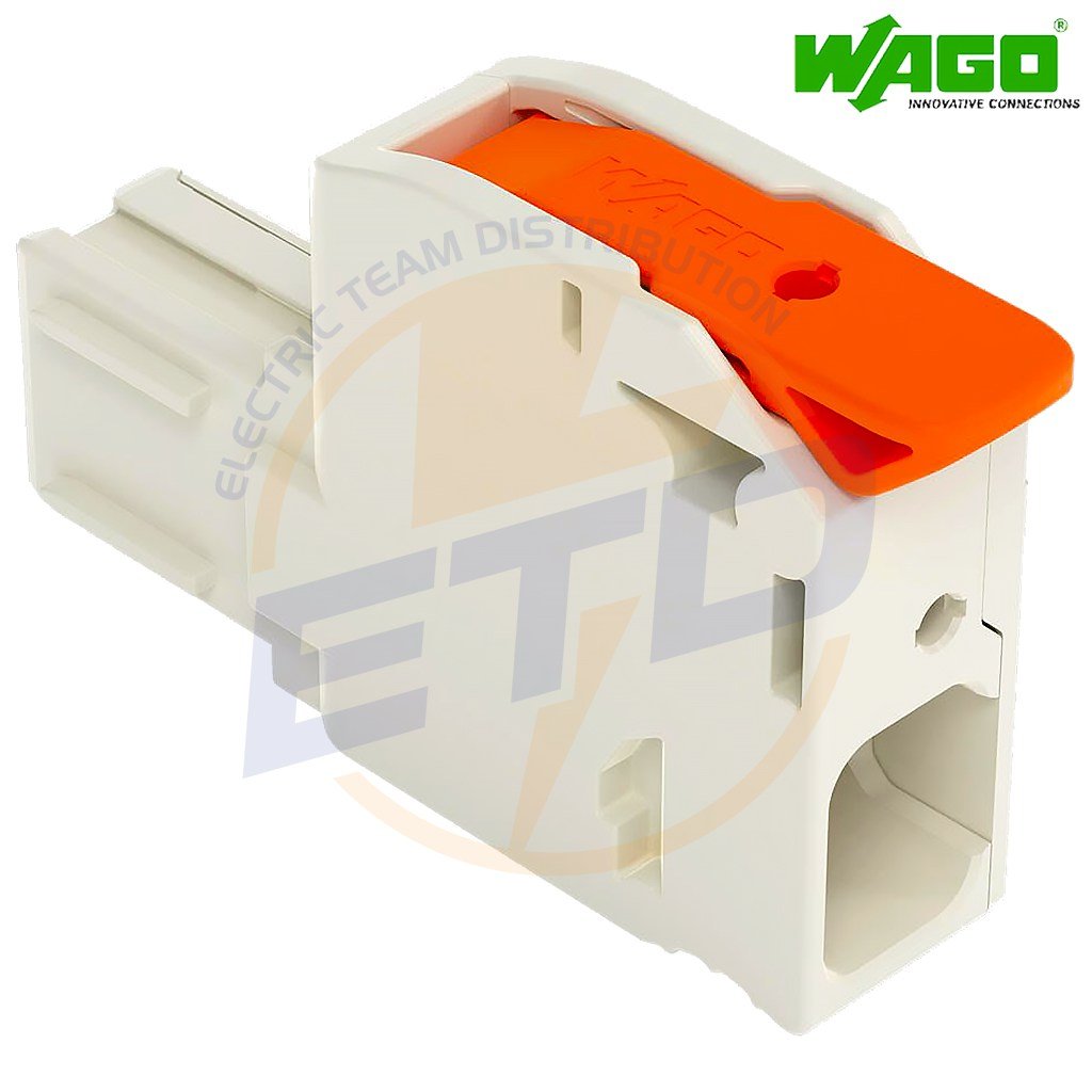 Conector cu 1 pol pentru conductor de 16 mmp WAGO 832-1101-011-000 Mama fara blocaj