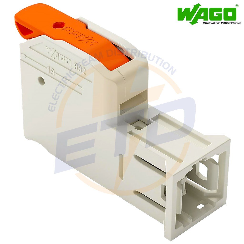 Conector cu 1 pol pentru conductor de 16 mmp WAGO 832-1201-011-000 Tata 2