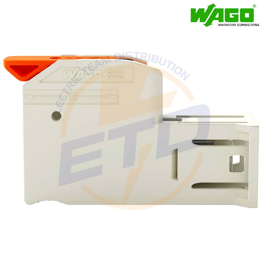 Conector cu 1 pol pentru conductor de 16 mmp WAGO 832-1201-011-000 Tata 5