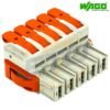Conector cu 5 poli ordonati pentru conductor 16 mmp WAGO 832-1105-037-000 Mama 2
