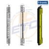 Bara de PE cu conexiuni push-in F-Tronic SKPE34 - Desen tehnic cotat