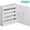 Tablou metalic aparent 144 module 4x36 cu plastroane HAGER FW436W