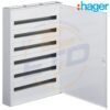 Tablou metalic aparent 216 module 6x36 cu plastroane HAGER FW636W