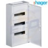 Tablou metalic aparent 36 module 3x12 cu plastroane HAGER FW312W Tablou metalic aparent 36 module 3x12 cu plastroane HAGER FW312W