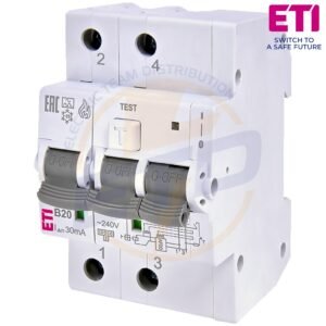 AFDD Eti KZS-AFDD 3M2p A B20 0.03 10kA cu semnalizare led a defectului