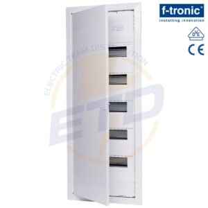 Tablou electric incastrat 60 module F-Tronic Jumbo 60+10 bara PE-N cu suruburi