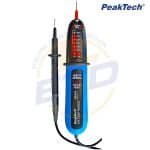 Tester de tensiune AC/DC 12-400V cu afisaj LED IP54 Peaktech P 1094