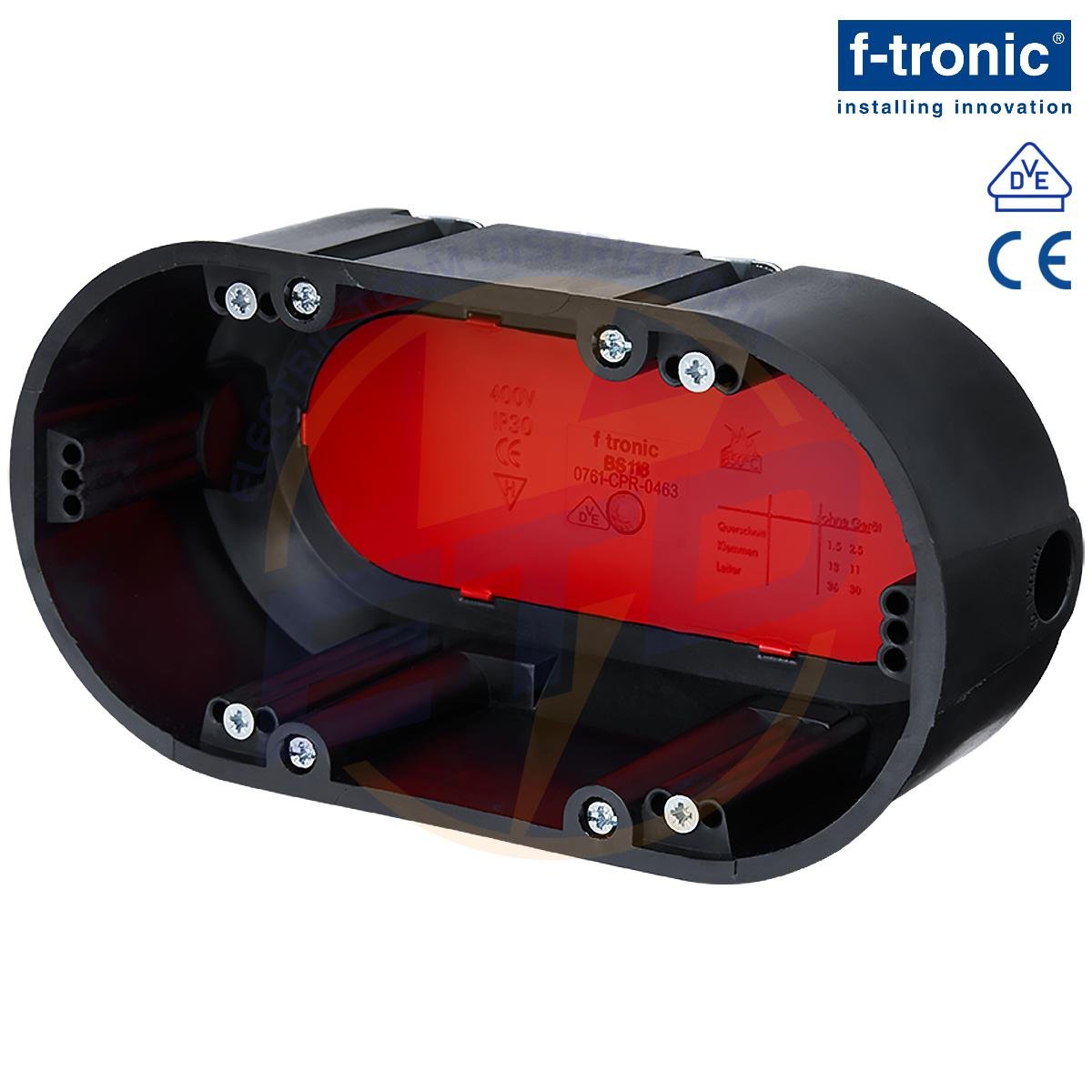 Capac doza dubla rezistenta la foc F-Tronic