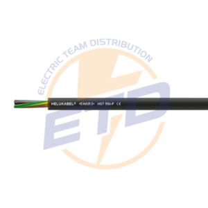 CABLU H07 RN-F 5x4 QMM NEGRU H15 TITANEX