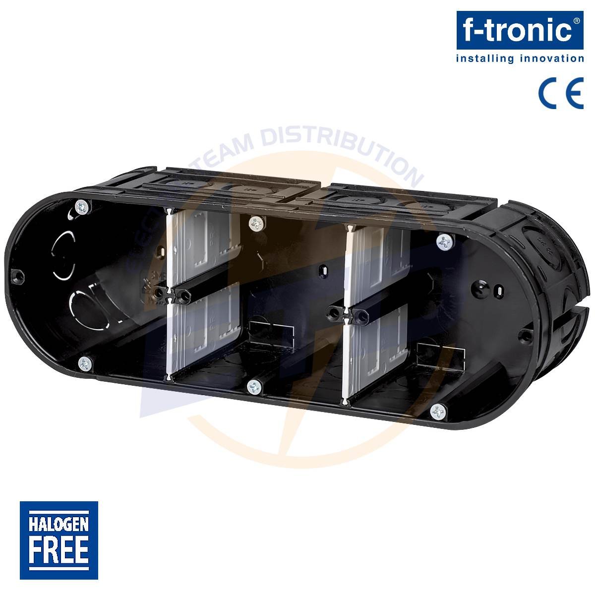 Doza aparataj Tripla, ingropata, F-Tronic UP30, A63 mm