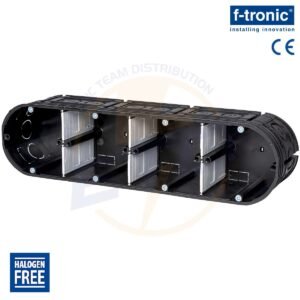 Doza aparataj cu 4 Module, ingropata, F-Tronic UP40, A63 mm