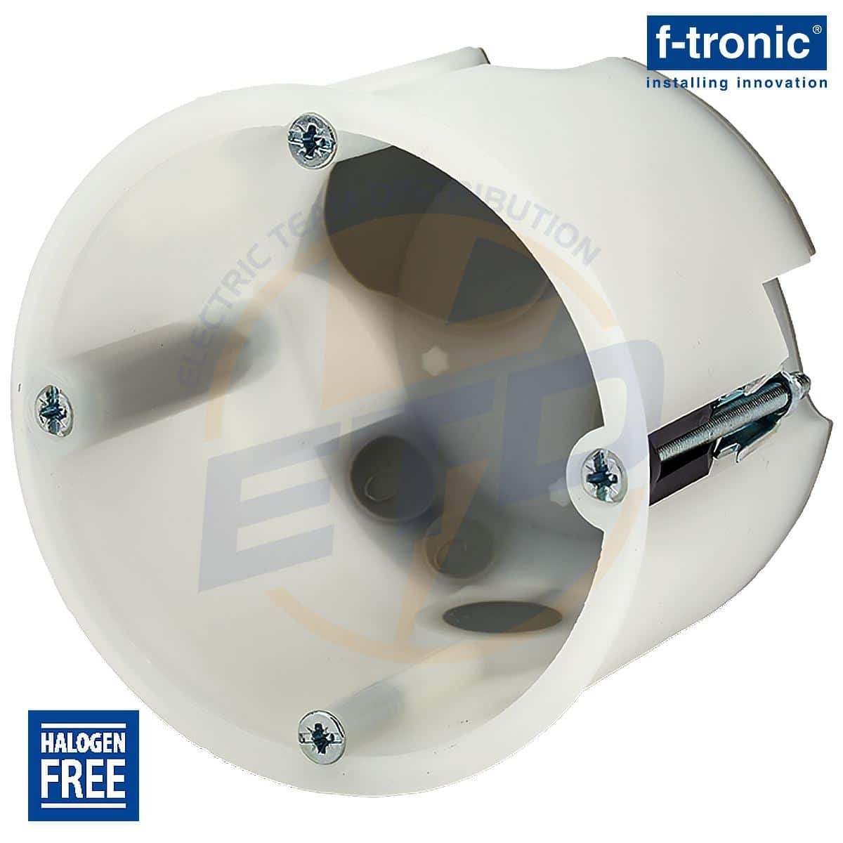 Doza aparataj pentru lemn, etansa, cu membrana, fara halogeni, F-Tronic E3700TCHF