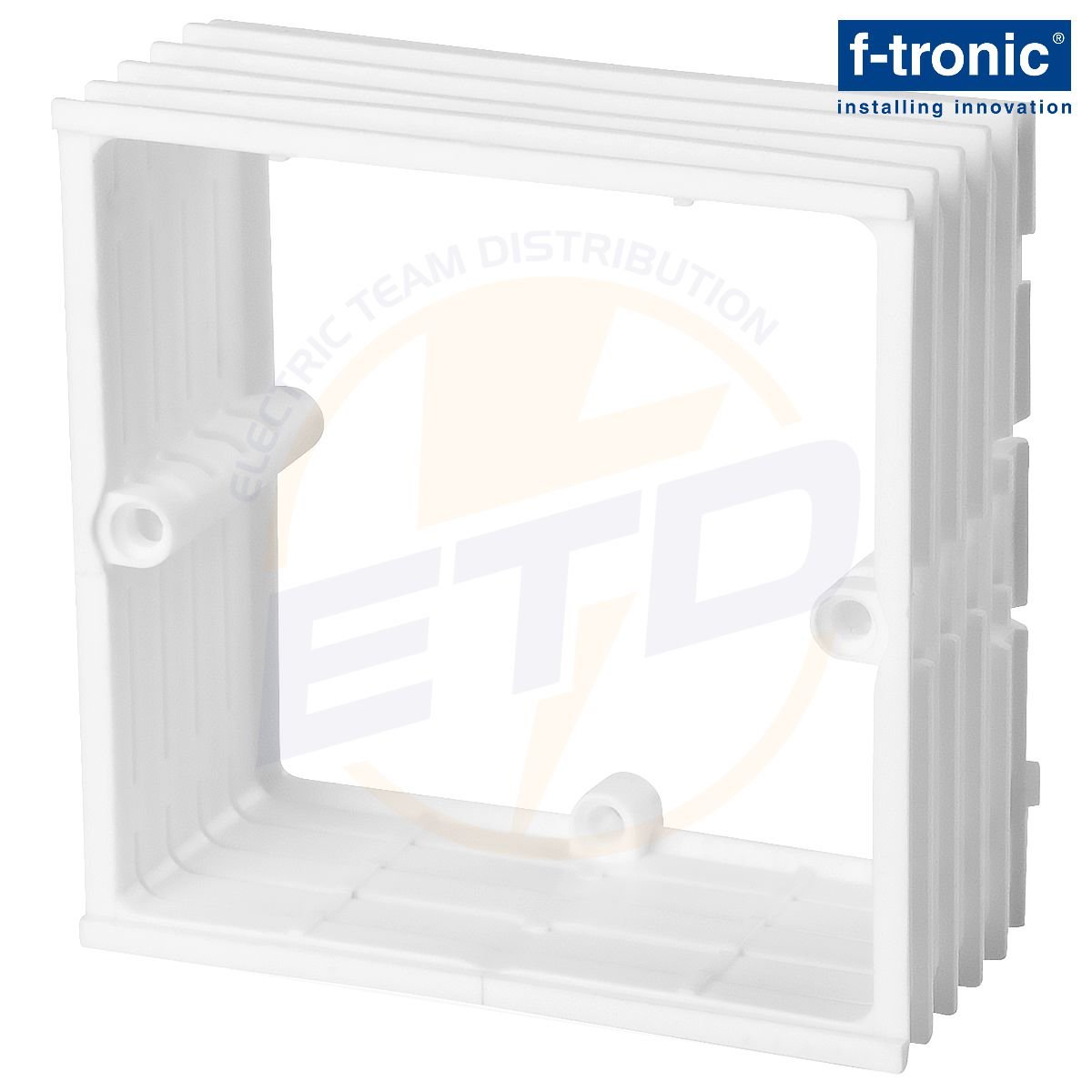 Prelungitor doza de aparat, patrat, F-Tronic PAQ