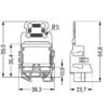 Suport de montare cu detensionare Wago 221-539 - Thumbnail Image 2