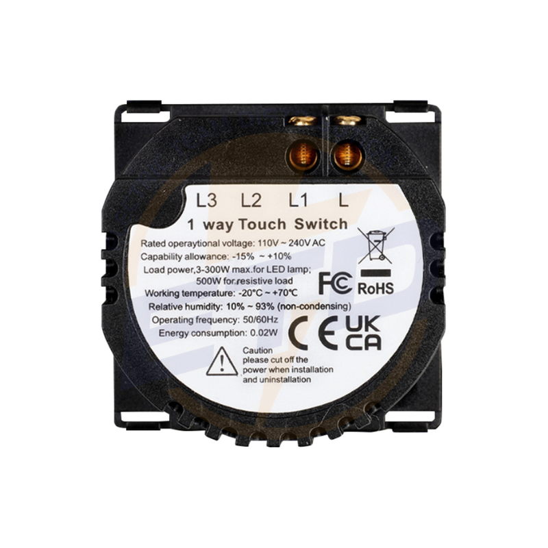 Modul Intrerupator Simplu din Silicon cu Touch LUXION - imagine 4