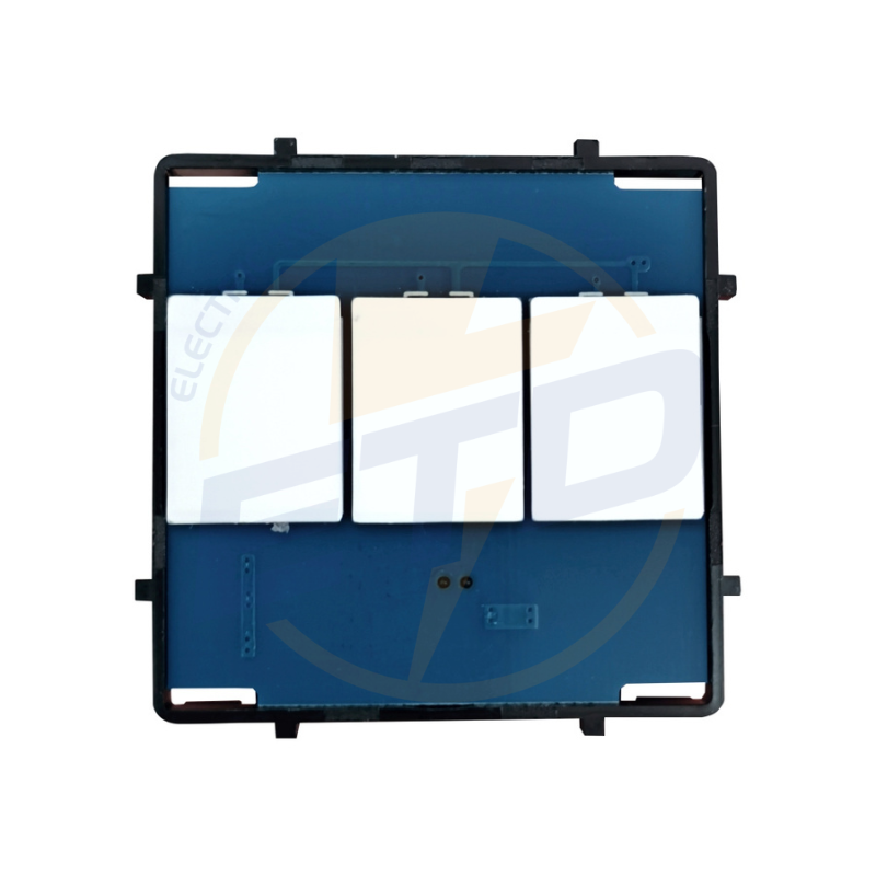 Modul Intrerupator Triplu din Silicon cu Touch LUXION - imagine 4