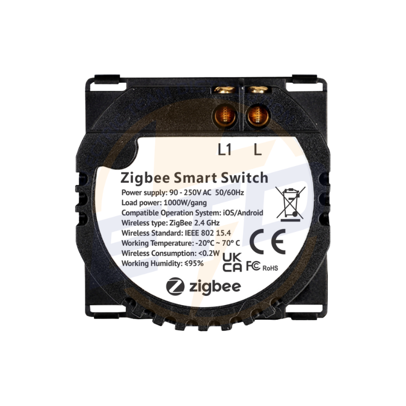 Modul Intrerupator Simplu, Protocol ZigBee cu Touch LUXION - imagine 3