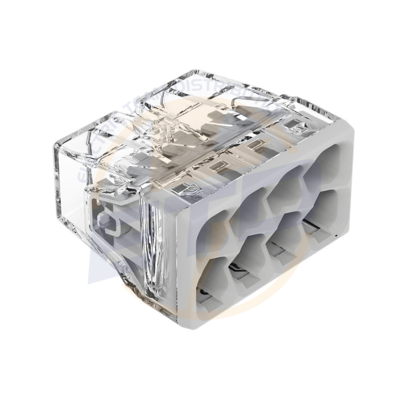 WAGO 2273-208, Conector COMPACT; pentru conductori unifilari; max. 2,5 mmp; 8 conductori 2273-208 - imagine 2