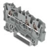 Clema sir de trecere cu 3 conductori 1,5 mmp WAGO 2001-1301 Gri - Thumbnail Image 2