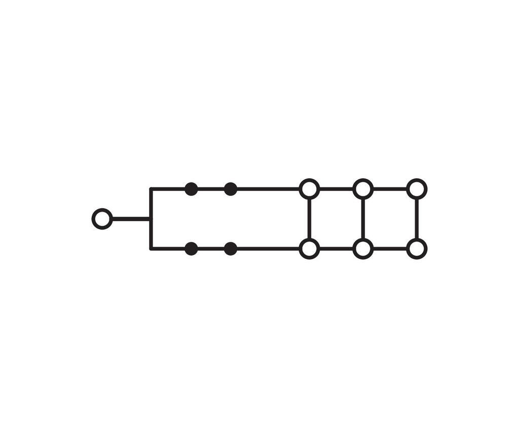 Clema sir derivatie 1x6 mmp, 6x1,5 mmp WAGO 2206-8034 Albastru, cu buton - imagine 4