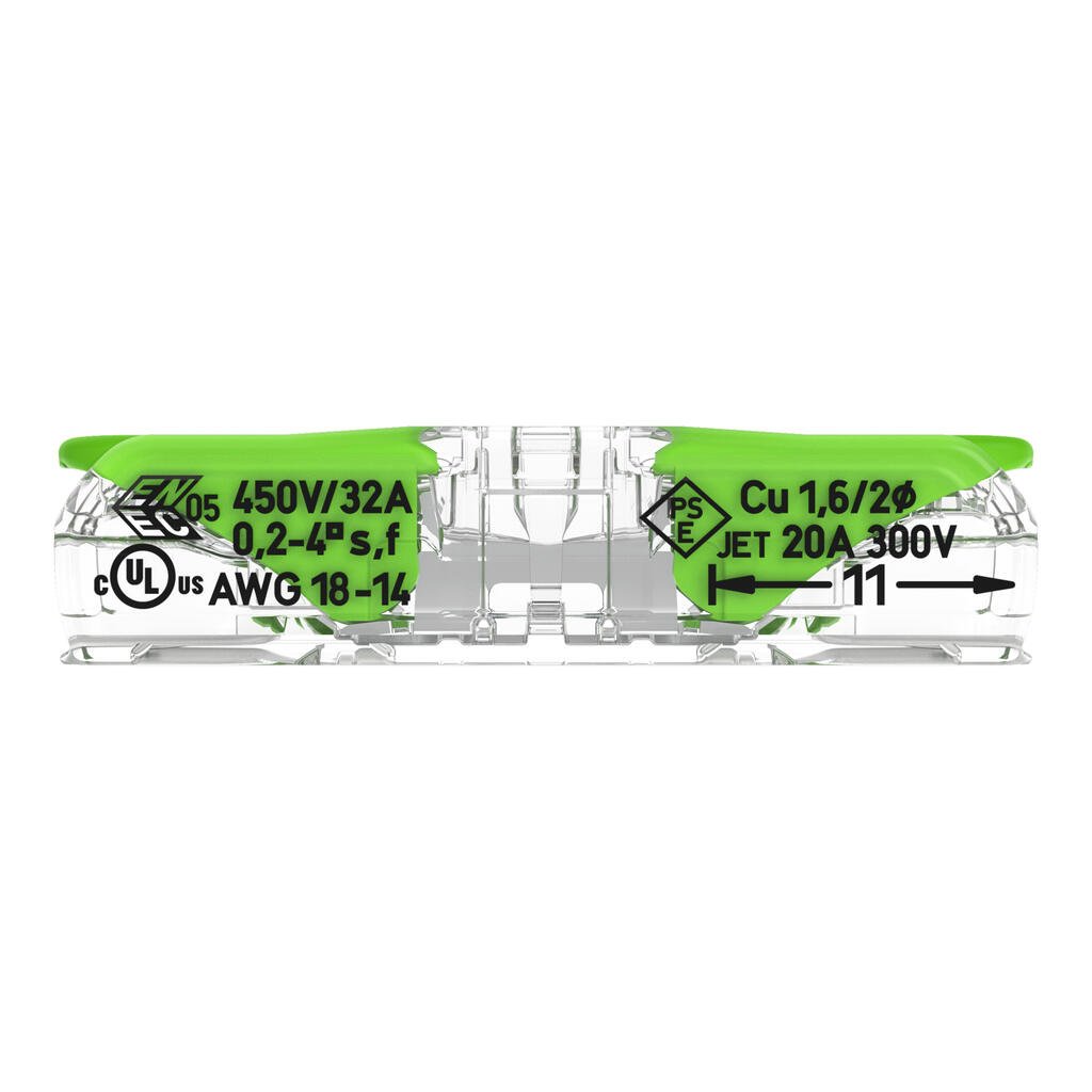 Conector WAGO 221-2431, 2 poli, inline - imagine 2