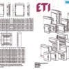 Cutie distribuție încastrată ECM 3x18PO, ETI - Thumbnail Image 3